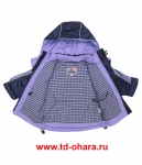 Куртка весенняя детская ФОБОС, 107 модель, цвет синий.