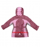 Куртка весенняя детская ФОБОС, 127 модель,  цвет розовый.