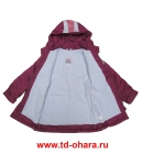 Куртка весенняя детская ФОБОС, 127 модель,  цвет бордо (слива).