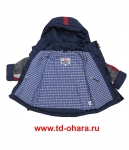 Куртка весенняя детская ФОБОС, 140 модель, цвет синий.