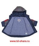 Куртка весенняя детская ФОБОС, 145 модель, цвет синий.