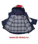Куртка весенняя детская ФОБОС, 151 модель, сине-красная.