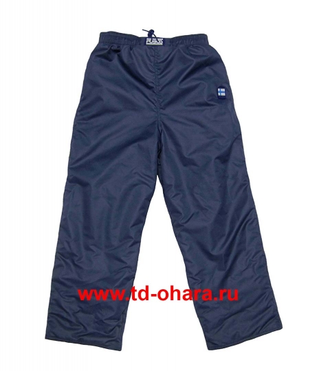 Весенние детские брюки ФОБОС из мембраны, 16м модель, синие.