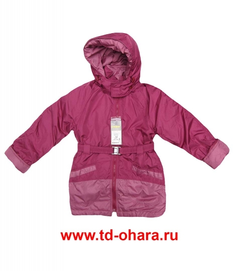 Весеняя куртка для девочки ФОБОС, 21 модель, розовая.