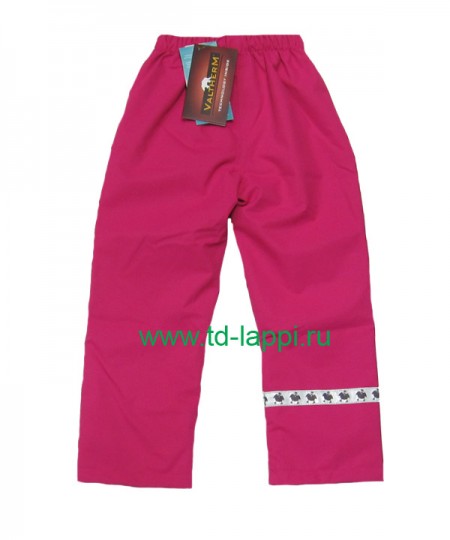 Финские  детские брюки LAPPI Kids, модель 3131, цвет фуксия.