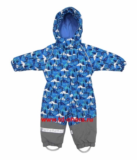 Комбинезон зимний детский LAPPI Kids, модель 4099, цвет 811.