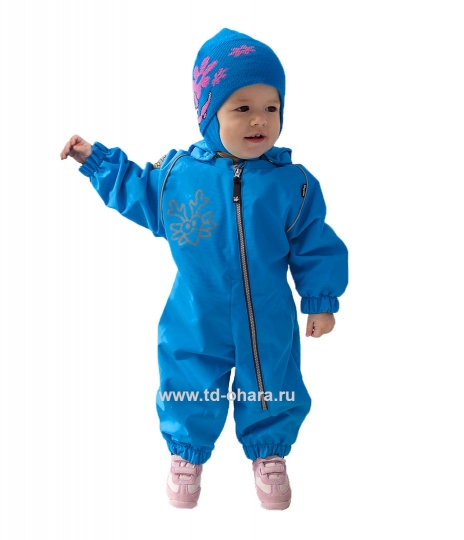 Комбинезон весенний детский  LAPPI Kids 4184-506, голубой.