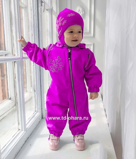 Комбинезон весенний детский  LAPPI Kids 4184-708, сиреневый.