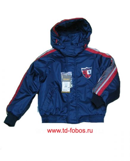 Куртка весенняя детская ФОБОС, 48 модель, синяя.