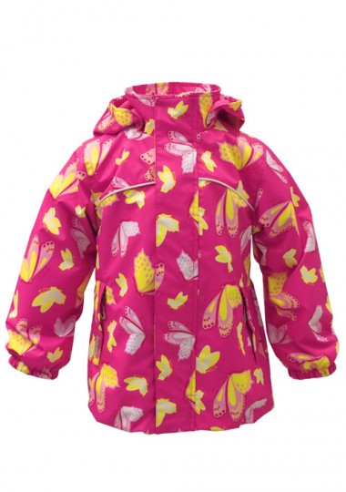 Куртка весенняя детская Remu 9333-440, розовая. 