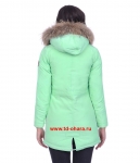 Удлиненная зимняя куртка O'HARA (ОХАРА) для девочки, мод. K306, мята.
