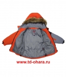 Куртка детская пуховая O'HARA (ОХАРА), модель R-109, серая.